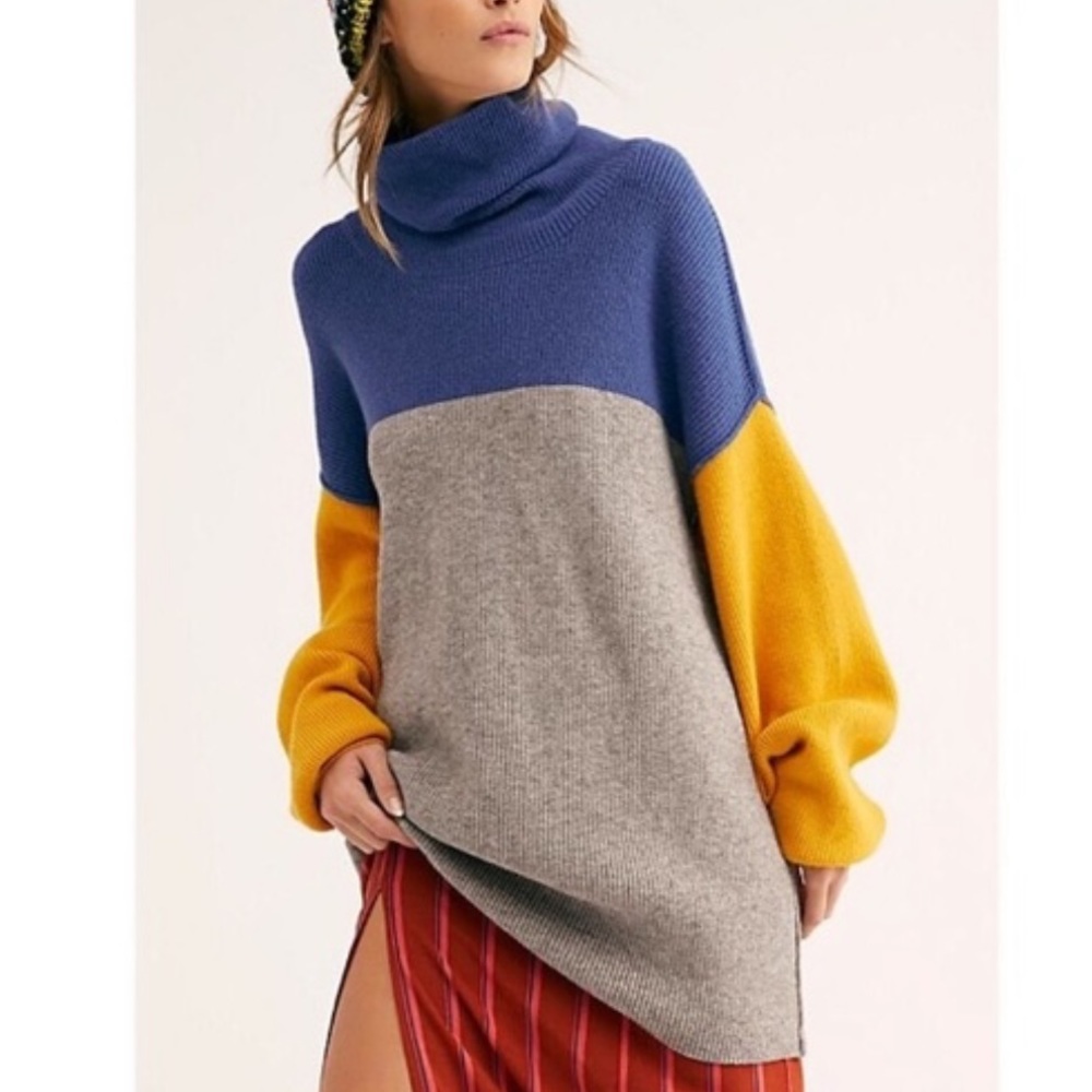 Free People Softly Structured Turtleneck - Picture 1 of 9